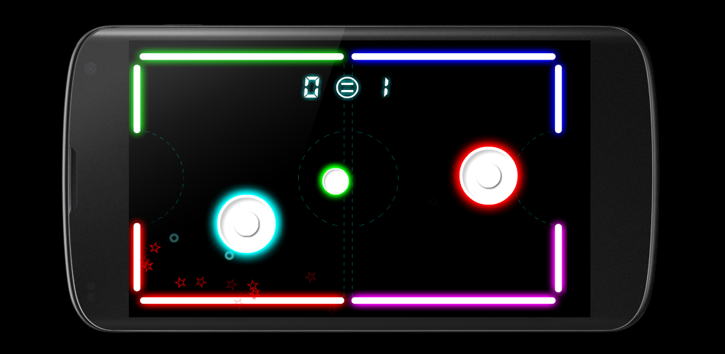 Neon Glow Air Hockey Amazon.co.uk Apps & Games