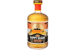 The Duppy Share Spiced - Caribbean Spirit Drink 70cl (ABV 35%) | An Award-Winning Blend of 2-Year Aged Caribbean Rums | Uniquely Complex Golden Rum | Perfect for your Favourite Rum Cocktail