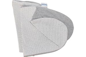 DOOMOO Cojín de Embarazo & Lactancia Buddy, Classic Grey