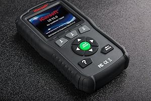 iCarsoft LR V1.0 Scanner de diagnostic auto pour Landrover&Jaguar avec réinitialisation du service d'huile et test de batterie Nouvelle version de i930 Noir