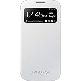 Samsung Orijinal EF-CI950BWEGWW Flip Cover (Galaxy S4 ile uyumlu) beyaz