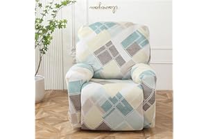 UYEOCO 4/6/8-Pezzi Copripoltrona Relax Reclinabile Universale, Copridivano Poltrona Relax Moderna Fodere Copripoltrona Reclinabile Elasticizzato Lavabile Rimovibile,Copertura per Poltrona Reclinabile ( Color