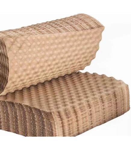 Carta Da Imballaggio A Nido D'ape 30 Cm X 50 M | Alternativa Ecologica Al Pluriball | Biodegradabile E Riciclabile