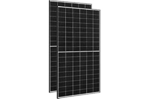 Ja Solar 455W Solarpanel Set Bifacial Black Frame Modell JAM54D40 LB N-Type TopCon Glas-Glas, geeignet für Balkonkraftwerke und große Solaranlagen MENGE: 2