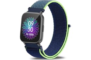 Vancle Pasek do zegarka Amazfit Balance 46 mm, dla mężczyzn i kobiet, 22 mm, lekki i miękki, nylonowy pasek do zegarka Amazfit GTR 3 Pro / GTR 3 / Amazfit GTR 4 / Amazfit Cheetah