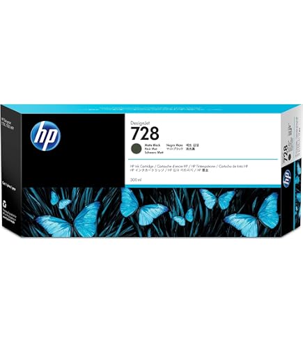 Original HP 728 Gelb Druckerpatrone – 300 Ml High Capacity Für DesignJet T730/T830 | Für Präzise Großformatdrucke