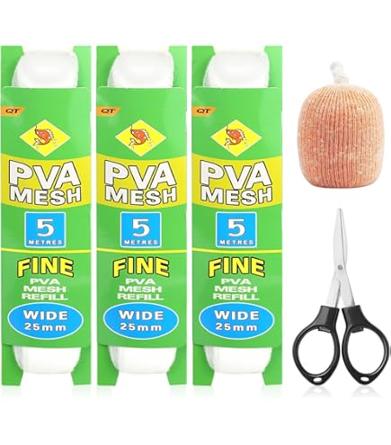 KIT FILET PVA SLOW 25MM 7M PÊCHE DE LA CARPE CAPERLAN