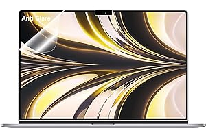 ANTOGOO V 2 Stück kompatibel mit 2022 MacBook Air 13 Zoll Displayschutzfolie, Augenschutz, blendfreie Folie/Anti-Kratzer, matte Laptop-Displayschutzfolie für MacBook Air Apple M2 Chip
