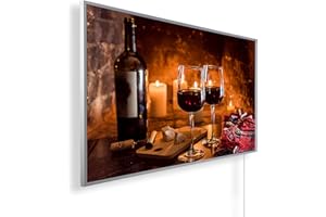 IH ENGINEERING BV Grzejnik na podczerwień z termostatem cyfrowym do gniazdka elektrycznego 1000W Steg 1 mit Vögel