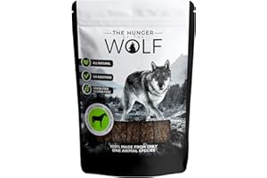 The Hunger of The Wolf Friandises pour chien, 100% viande de cheval, 200 g