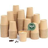 MAXI PRODUCTS - 500 units Disposable Coffee Cups - Paper Cups - Disposable Catering Cups - Coffee Takeaway Cups - Kraft Cups