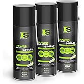 3 x 400 ml Spraytive Power Druckluftspray/Druckluftreiniger: Mit 10cm Sprühverlängerung - Druckluft aus der Dose Air Duster -
