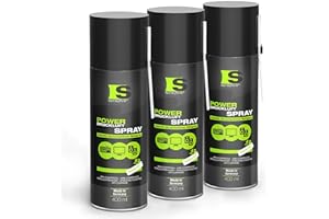 3 x 400 ml Spraytive Power Druckluftspray/Druckluftreiniger: Mit 10cm Sprühverlängerung - Druckluft aus der Dose Air Duster - Reinigung von Tastatur, PC/Computer, PS5, Xbox, Kamera - Made in Germany!