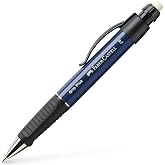 Faber-Castell Grip Plus 0.7 mm Versatil, Mavi | Ergonomik &uuml;&ccedil;gen şekli, b&uuml;y&uuml;k silgi ve kırılmaya dayanıklı mayın