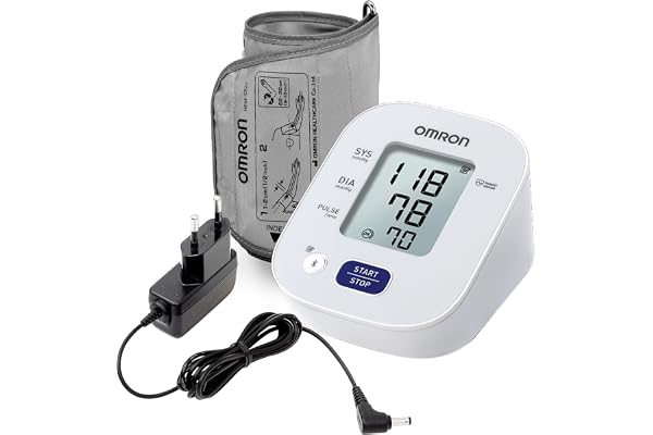 Omron HEM 7143T1A Arm Digital Bluetooth Blood Pressure Monitor with Cuff Wrapping Guide & Intellisense Technology For Most Ac