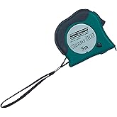Brüder Mannesmann Bandmass, 5 m x 19 mm, Gehäuse grün/schwarz | M80505