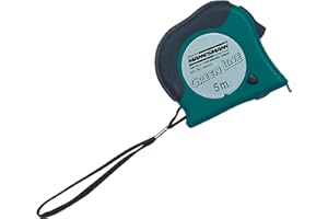 BRÜDER MANNESMANN Mannesmann taśma miernicza 5 m x 19 mm, obudowa zielona/czarna, M80505