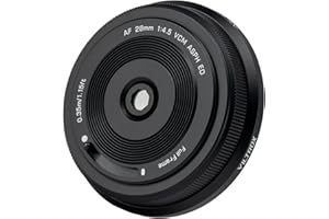 VILTROX 28mm F4.5 f/4.5 Pancake Lens for Nikon Z, Auto Focus Ultra-Thin Full Frame Wide Angle Prime Lens Compatible with Nikon Z Mount Cameras Z5 Z50 Z6 Z6II Z7 Z7II ZFC Z30 Z9 Z8 ZFC