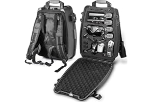 LEKUFEE Podróżny wodoodporny twardy futerał na plecak kompatybilny z DJI FPV Combo i innymi akcesoriami do dronów DJI FPV (tylko plecak)