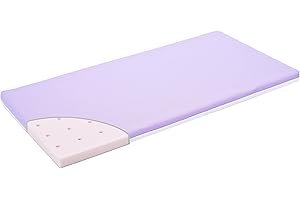 Träumeland T070509 Materac Dmuchany do Łóżka Podróżnego, Fioletowy, 60 x 120 cm