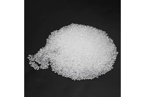 BRRNOO 100 g granulat keratynowy do przedłużania włosów, granulat keratynowy klej do ponownego klejenia, klejenie keratynowe przezroczyste akcesoria do przedłużania włosów Hot Fusion przedłużanie klejące koraliki akcesoria