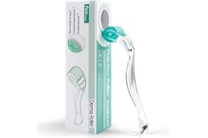 EBEIZI Derma Roller 192 Needles Master Micro Needle System Skin Anti-Aging Acne Stretch Marks Cellulite Skin Reduces Hair Loss (192-1 mm)