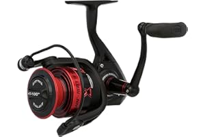 PENN Fierce IV Saltwater Spinning Reel – Versatile Sea Fishing Reel For Boat, Kayak, Shore, Spinning, Jigging, Surf, and All-Round Use, Black/Red