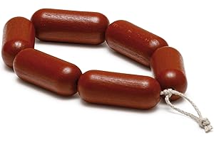 Erzi- Juguete de Cadena de Salchichas, Multicolor, 15 x 4 x 2 cm (15040)