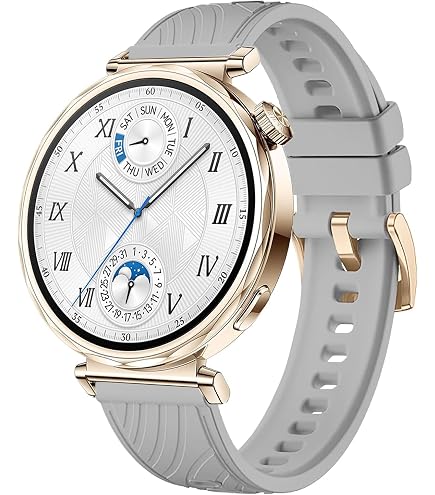 Cinturino Huawei EasyFit 2 In Fluoroelastomero, Glacier White – Originale, Per Orologi Smart