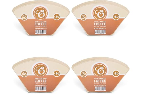 EDESIA ESPRESS - 320 filtres à café coniques - en papier non blanchi - pour Melitta Aromaboy - taille 100