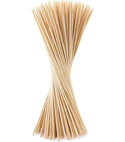Bambus Splittstab 90 cm Natur - 200 Stck - Anzuchthilfe fr Pflanztpfe  und Beete - Garten Pflanzstab Tomaten Blumen Pflanz Topf Rankhilfe  Kletterhilfe Bambusstange : Amazon.de: Garten