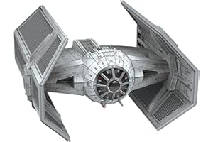 University Games Star Wars Imperial TIE Advanced x1 Fighter Model Kit, Gris, (U08517)