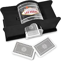 Mescolatore Carte Automatico Diealles Shine - Per UNO, Poker, Blackjack, Texas Hold'em (1-2 Mazzi) - Foto 6