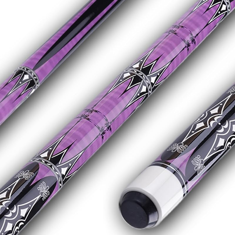 Sinsilvie Tacos de Billar 13mm 58 Pulgadas 19 20 oz Taco Billar, 1/2 Arce Palos de Billar, Taco de Billar Profesional para Hombres & Mujeres.