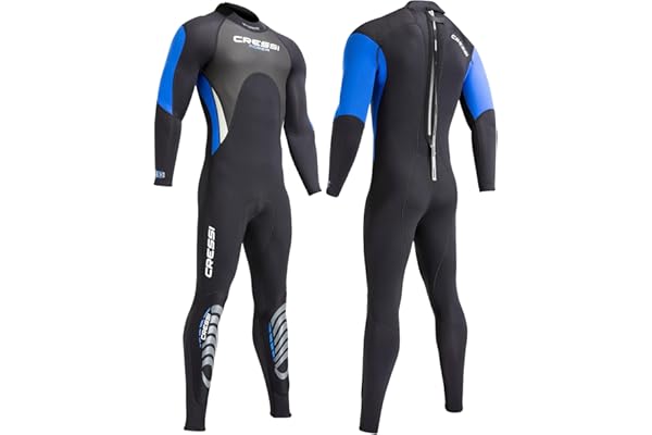 Cressi Morea Man Monopiece Wetsuit 3mm - Combinaison Humide Monopièce pour des Hommes