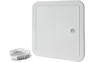 La Ventilazione SI2020B Porte d'inspection en ABS, blanc, 215 x 215 mm