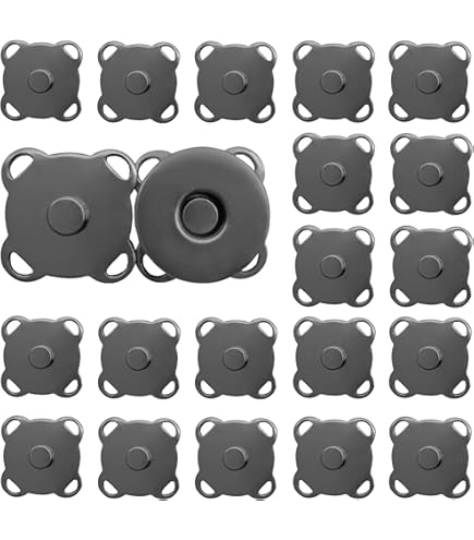 10 Pcs 18.5mm Magnétique Fermoir à Bouton Pression Pour La