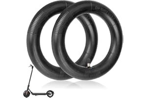 HPGAAVD 8 1/2x2 Chambres à Air pour Trottinette Electrique，8,5 Pouces Double épaisseur Chambre a Air pour Xiaomi M365 Pro/1S/Mi 3/Soflow So3/So4 Pro, 50/75-6.1 Pneu de Rechange Avant/Arrière