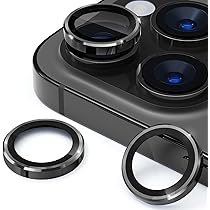 2 Pezzi Protezione Fotocamera In Vetro Temperato Per IPhone 15 E 15 Plus: Con Anello Metallico, HD E Antigraffio - 4