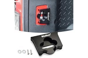 MAIKER OFF ROAD MAIKER Aluminum Tailgate Stopper limiter Anti-Abnormal Noise Reduces Tailgate Sinking Compatible with 2007-2017 Jeep Wrangler JK