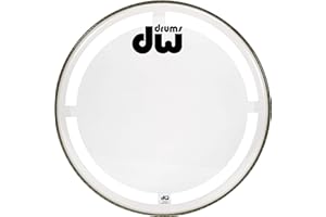 DRUM WORKSHOP, INC. Drum Workshop Bassdrum Fell Coated clear 20" DRDHCC20K