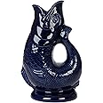 Ceramic Whale Jug With Handle 1 Liter Kitchen Crockery Table Decorative Fish Shaped Water Mug Pitcher