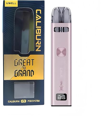 Uwell Caliburn G3 Pro 3,0ml 1000mAh Pod System Kit Farbe Gold-Lila :  Amazon.de: Elektronik & Foto