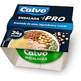 Calvo Salad +PRO Tuna, Legumes and Cous Cous 190g