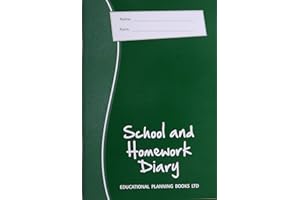 EDUCATIONAL PLANNING BOOKS LTD School and Homework Diary (Green)