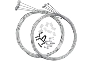 Dymoece Bicycle Derailleur Shifter Cables Brake Cables Set for Shimano Sram Road Mountain MTB Bike