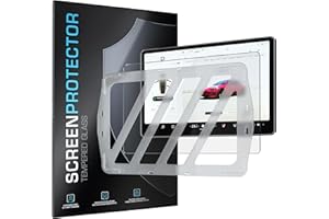 Inskin Screen Protector for Tesla Model 3 2017-2023 / Model Y 2020-2024 (15 inch) - Dashboard Navigation Touchscreen Tempered Glass, UHD Clear, Auto-Align Installation, Anti-Fingerprint Coating
