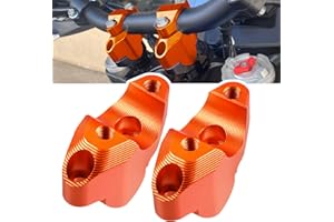 MOLONG 29mm Moto Riser Manubrio CNC Compatibile con Adventure 890 2021+ Adventure 1050 1090 2016-2020 Adventure 1190 1290 2013-2016 Super Adventure 1290 R/S 2017-2020 1290 Super duke GT 2016-2018 Arancione