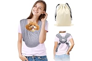 Healife Hunde Tragetasche, Hundetasche für kleine Hunde 5kg, Hundertucksack bis 15 kg, Hundertucksack bis 10kg, Tragetasche Hund, Hundetragetasche bis 10kg - Verstellbarer Riemen