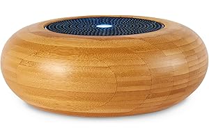 MADE BY ZEN Arran Bamboo Aroma Diffuser | Essential and Fragrance Oil Diffuser & Mini Humidifier for Home | Perfect for Aromatherapy and Home Fragrance